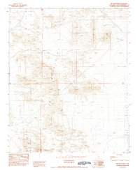 Fry Mountains 1982 topographic map thumbnail