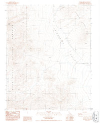 Funeral Peak 1987 topographic map thumbnail