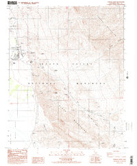 Furnace Creek 1988 topographic map thumbnail