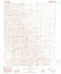 Galena Canyon 1987 topographic map thumbnail