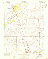 Galt 1953 topographic map thumbnail