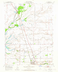 Galt 1953 topographic map thumbnail