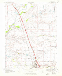 Galt 1968 topographic map thumbnail