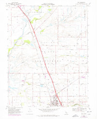Galt 1968 topographic map thumbnail