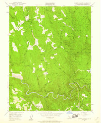 Garden Valley 1949 topographic map thumbnail