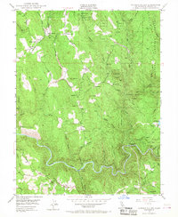 Garden Valley 1949 topographic map thumbnail