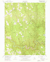 Garden Valley 1949 topographic map thumbnail