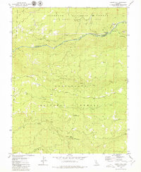 Garnet Hill 1979 topographic map thumbnail