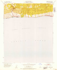 Gaviota 1953 topographic map thumbnail