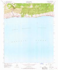 Gaviota 1953 topographic map thumbnail