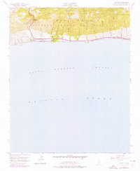 Gaviota 1953 topographic map thumbnail