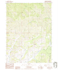 Gazelle Mtn topographic map thumbnail