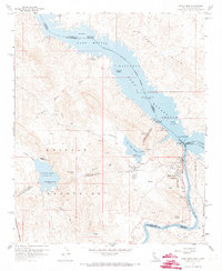 Gene Wash 1959 topographic map thumbnail