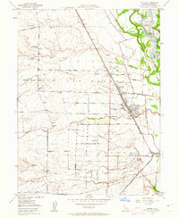 Gerber 1950 topographic map thumbnail