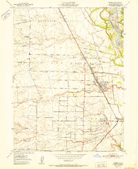 Gerber 1951 topographic map preview