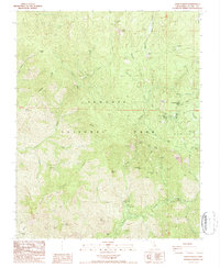 Giant Forest 1987 topographic map thumbnail