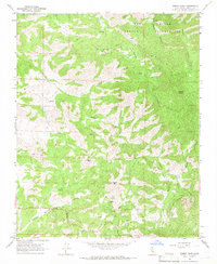 Gibbon Peak 1965 topographic map thumbnail