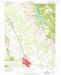 Gilroy 1955 topographic map thumbnail