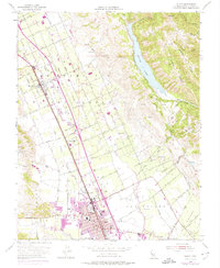 Gilroy 1955 topographic map thumbnail