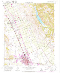 Gilroy 1973 topographic map preview