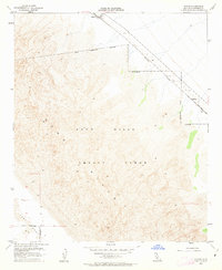 Glamis 1955 topographic map thumbnail