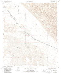 Glamis SE 1954 topographic map thumbnail