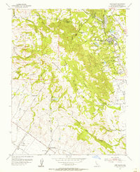 Glen Ellen 1954 topographic map thumbnail