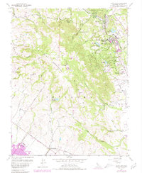 Glen Ellen 1954 topographic map thumbnail