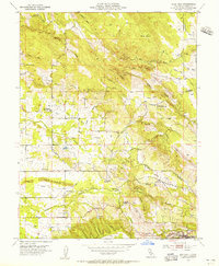 Gold Hill 1954 topographic map thumbnail