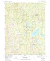 Gold Lake 1981 topographic map thumbnail