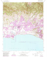 Goleta 1950 topographic map thumbnail