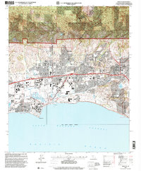 Goleta 1995 topographic map thumbnail