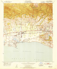 Goleta 1951 topographic map thumbnail