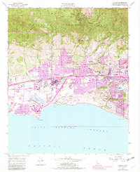 Goleta 1950 topographic map thumbnail