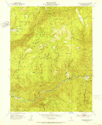 Goodyears Bar 1951 topographic map thumbnail
