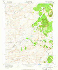 Goose Creek 1953 topographic map thumbnail