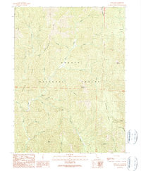 Goose Gap 1990 topographic map thumbnail