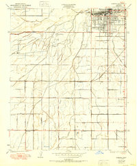 Gosford 1950 topographic map thumbnail