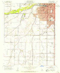 Gosford 1954 topographic map thumbnail