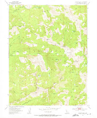 Granite Chief 1953 topographic map thumbnail