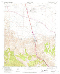 Grapevine 1958 topographic map preview