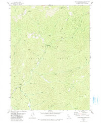 Grasshopper Ridge 1979 topographic map thumbnail