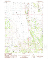 Grasshopper Valley 1989 topographic map thumbnail