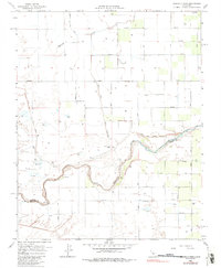 Gravelly Ford 1963 topographic map preview