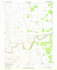 Gravelly Ford 1963 topographic map thumbnail