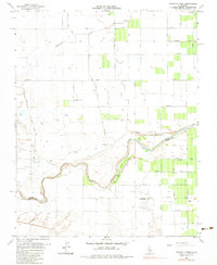 Gravelly Ford 1963 topographic map thumbnail