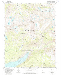 Graveyard Peak 1982 topographic map thumbnail