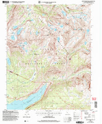 Graveyard Peak 2004 topographic map thumbnail