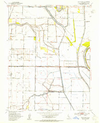 Grays Bend 1953 topographic map thumbnail