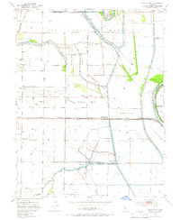 Grays Bend 1953 topographic map thumbnail